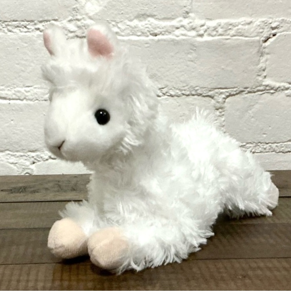 Aurora Plush Llama Stuffed Animal Toy Fuzzy Soft New